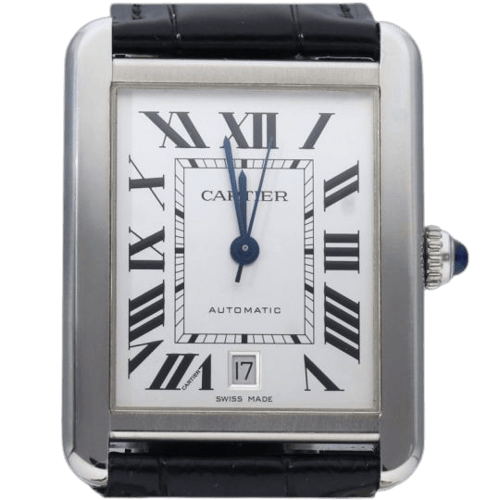 Montre Cartier Tank Solo - Montre en acier 58 Facettes MT47855