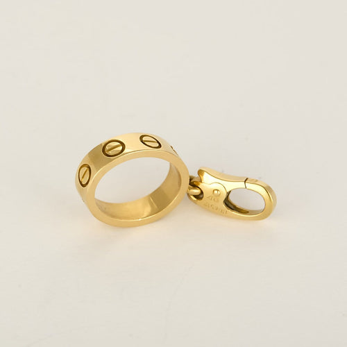 Pendentif Cartier Love - Pendentif charm en or jaune 58 Facettes B260486