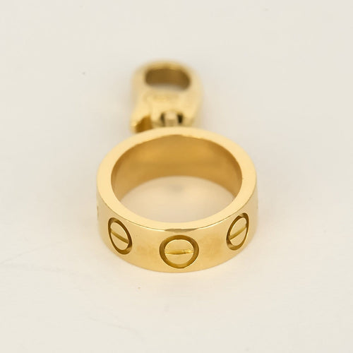 Pendentif Cartier Love - Pendentif charm en or jaune 58 Facettes B260486