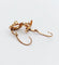 Boucles d'oreilles Boucles d'oreilles dormeuses victoriennes en or rose 18k et perles 58 Facettes A07732