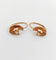 Boucles d'oreilles Boucles d'oreilles dormeuses victoriennes en or rose 18k et perles 58 Facettes A07732