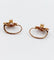 Boucles d'oreilles Boucles d'oreilles dormeuses victoriennes en or rose 18k et perles 58 Facettes A07732