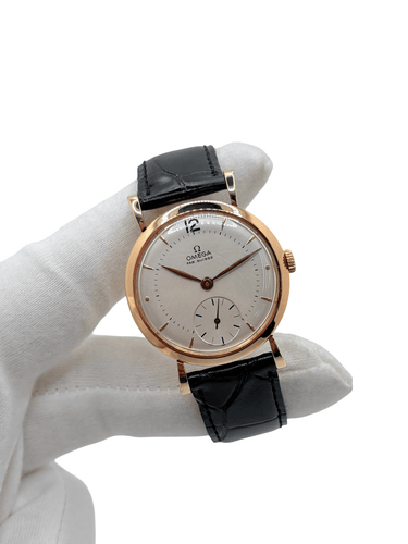 Montre Omega Vintage - Montre 33 mm en or rose 18 carats 58 Facettes 2147