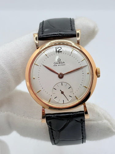 Montre Omega Vintage - Montre 33 mm en or rose 18 carats 58 Facettes 2147