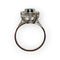 Bague 52 Bague marguerite en or blanc, saphir et diamants 58 Facettes 330100968