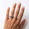 54 Bague en or blanc avec rubis 2,00 ct et diamants 58 Facettes G4028