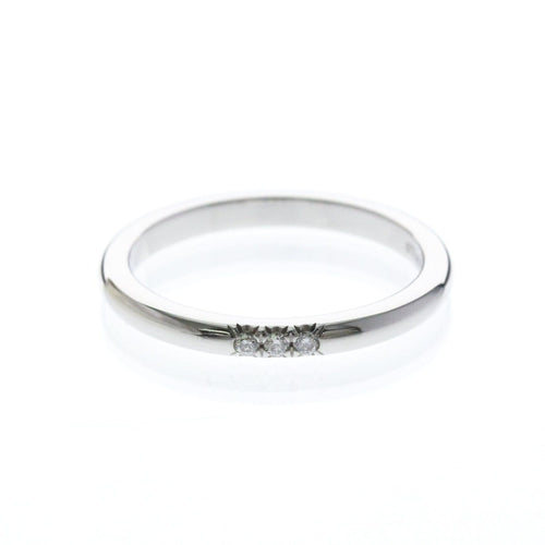 Bague 50 Tiffany & Co. Forever - Alliance en platine 950 avec diamants 58 Facettes he4j61j0ri
