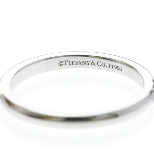 Bague 50 Tiffany & Co. Forever - Alliance en platine 950 avec diamants 58 Facettes he4j61j0ri