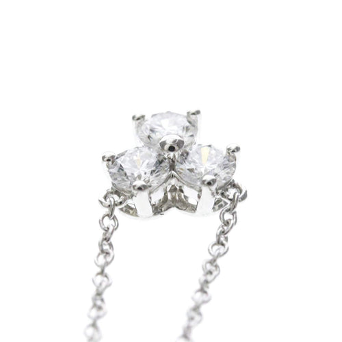 Pendentif Tiffany & Co. Aria - Pendentif en platine et diamants 58 Facettes zy8arosaiy