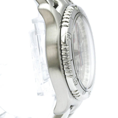 Montre TAG Heuer Link - Montre chronographe quartz acier diamants et nacre 58 Facettes ix7763o4ph
