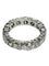 Bague 54 Alliance tour complet en or blanc et diamants 5,50 ct 58 Facettes 2229