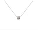 Collier Bulgari B.zero1 - Collier en or blanc et diamants 58 Facettes 345A26_M