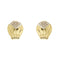 Boucles d'oreilles Boucles d’oreilles à puces en or jaune 18 ct et diamants 58 Facettes 29740