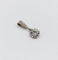 Pendentif Pendentif antique en or blanc 18K, platine et diamants 58 Facettes A07751