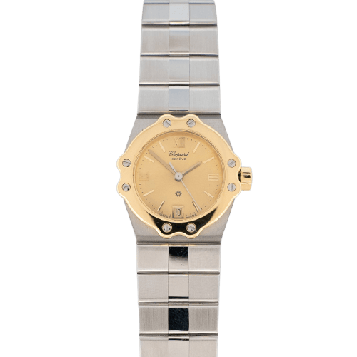Montre Chopard St. Moritz - Montre 24 mm acier et or jaune 58 Facettes 587