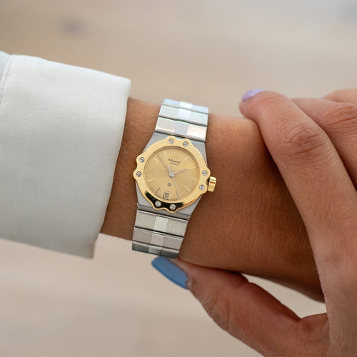 Montre Chopard St. Moritz - Montre 24 mm acier et or jaune 58 Facettes 587