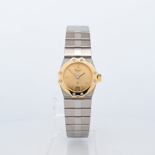Montre Chopard St. Moritz - Montre 24 mm acier et or jaune 58 Facettes 587