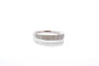 Bague 54 Bague diamants en or blanc 18 carats 58 Facettes 25589