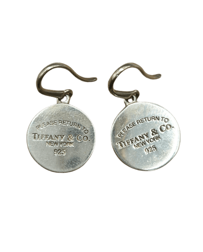 Tiffany & Co. Return To - Zwisające kolczyki Srebro 