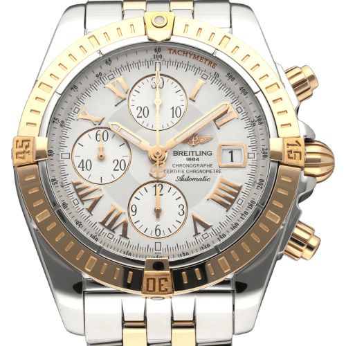Montre Breitling - Montre Chronomat Evolution B13356 en or rose et acier 58 Facettes BTL/CHM/236
