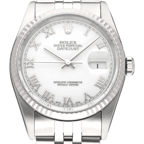 Montre Rolex Datejust - Montre 16234 en acier, 2002 58 Facettes ROL/DJ1/1553