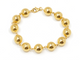 Bracelet Bracelet marseillais classique à boules en or jaune 18 carats 58 Facettes 31239
