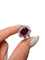 Bague Bague rubis sang de pigeon GRS 3,02 ct et diamants 58 Facettes jnci178