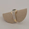 Bague 54 Bague en or jaune, topaze bleue et diamants 58 Facettes 2690406