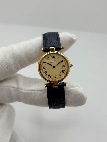 Montre Cartier - Montre Must Vendôme PM en vermeil 58 Facettes 2279