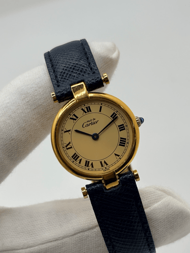 Montre Cartier - Montre Must Vendôme PM en vermeil 58 Facettes 2279
