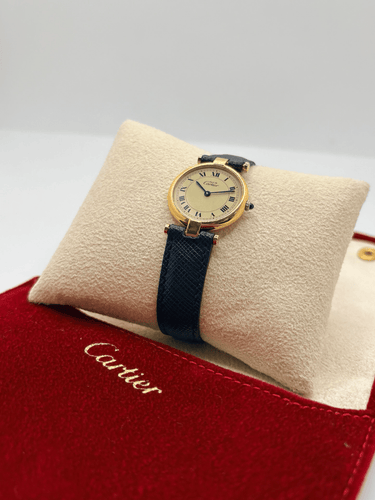 Montre Cartier - Montre Must Vendôme PM en vermeil 58 Facettes 2279