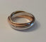 Bague 59 Cartier Trinity - Bague en or tricolore 18 ct 58 Facettes AZ-PG-261781