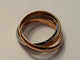 Bague 59 Cartier Trinity - Bague en or tricolore 18 ct 58 Facettes AZ-PG-261781