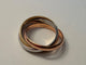 Bague 59 Cartier Trinity - Bague en or tricolore 18 ct 58 Facettes AZ-PG-261781