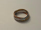 Bague 59 Cartier Trinity - Bague en or tricolore 18 ct 58 Facettes AZ-PG-261781