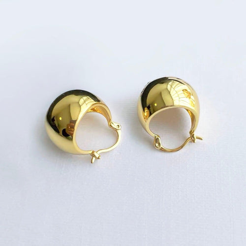 Jullie Earrings - Big Bell Earrings 58 Facettes SER1034YG-2