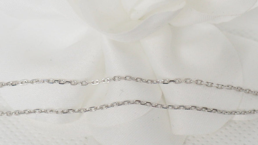 Collier Collier flocon de neige en or blanc et diamants 58 Facettes 21121