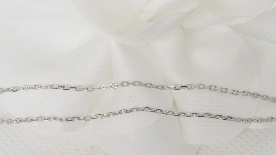 Collier Collier flocon de neige en or blanc et diamants 58 Facettes 21121