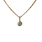 Collier Collier pendentif en or jaune et diamant 0,1 carat 58 Facettes