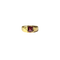 Bague 54 Bague bandeau en or jaune et tourmaline rubellite 58 Facettes