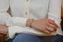 Montre Montre Art déco en platine sertie de diamants 58 Facettes 26087