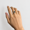 Bague 55 Marguerite - Bague en or jaune, saphir et diamants 58 Facettes 260041SP