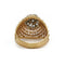 Bague 59 Bague en or jaune et blanc 750 et diamants 58 Facettes 260129R