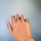 Bague 59 Bague en or jaune et blanc 750 et diamants 58 Facettes 260129R