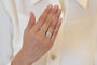 Bague 54 Bague de fiançailles - Diamant 1,03 ct en platine 58 Facettes 26076-26147