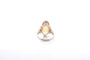 Bague 53 Bague topaze 7,60 ct et diamants en platine 58 Facettes 25649A-26069
