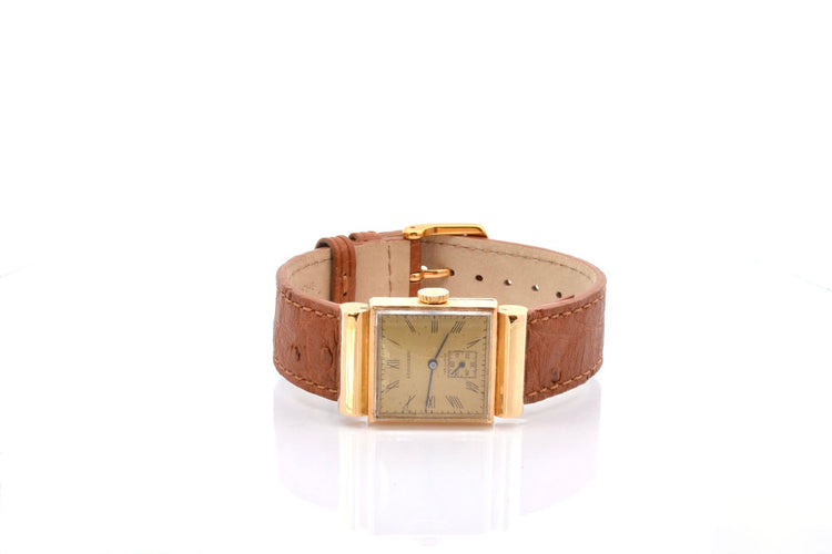 Montre Longines - Montre vintage années 1940 en or 18 carats 58 Facettes 25953