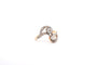 Bague 57 Bague Toi et Moi vintage en or 18k et platine, diamants 58 Facettes 26269