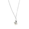 Collier Yukiko - Collier en or blanc 18 ct avec perle et diamant 58 Facettes 36952