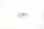Bague 53 Bague cœur en platine avec diamant 1,13 ct et diamants poire 58 Facettes 26295-25050